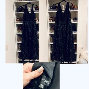 Xscape Black formal dress size 16w